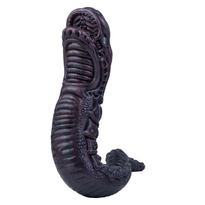 Dark Long Worm Male Masturbator