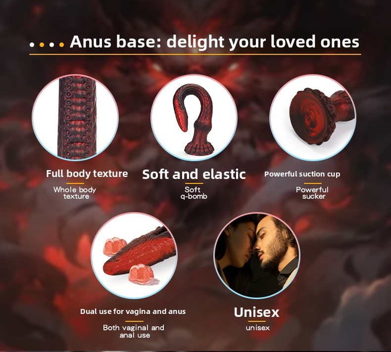 Eel Crimson Tentacle Dildo