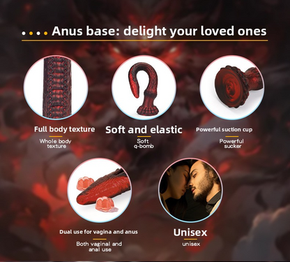 Eel Crimson Tentacle Dildo