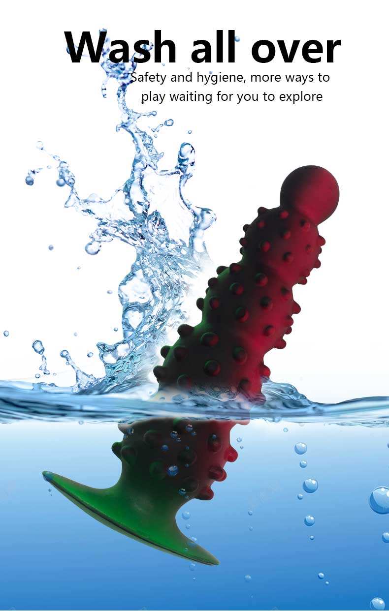 Spiked Inflatable Anal Plug – Adjustable Self-Inflating Pleasure Toy