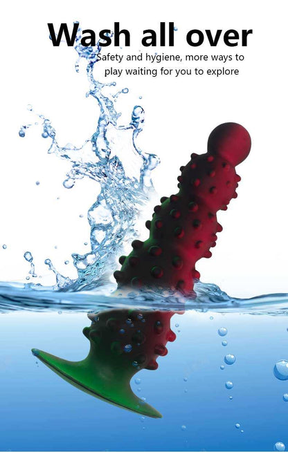 Spiked Inflatable Anal Plug – Adjustable Self-Inflating Pleasure Toy