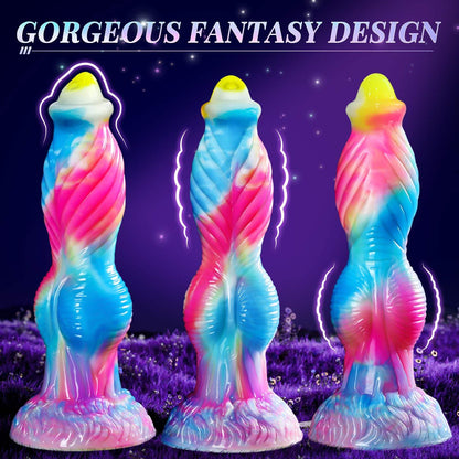 Fantasy Twist 3-in-1 Vibrating Dildo