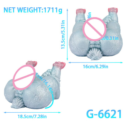 BLUE Glow Doll Male Masturbator