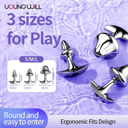 Mushroom Anchor Butt Plug – 3 Sizes