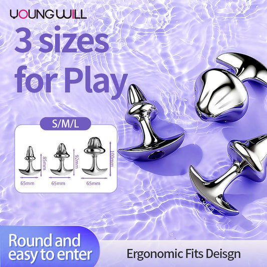Mushroom Anchor Butt Plug – 3 Sizes