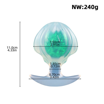 Jellyfish Crystal Anal Plug
