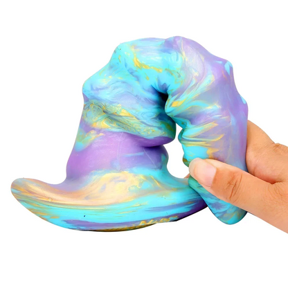 Soft alien Anal Plug Liquid Silicone Butt Plug with Thick T-Shaped Base Anal