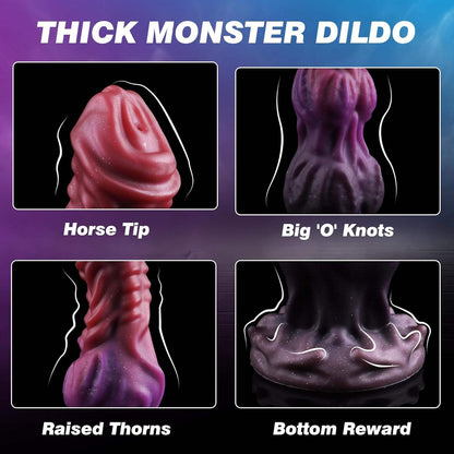 Malakor Dual-Knot Squirting Monster Dildo