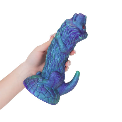 Lion King Gold Dildo | Realistic Fantasy Silicone Toy | S / M / L