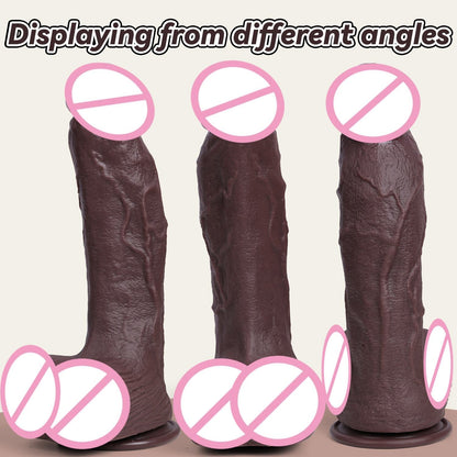 Realistic Silicone Dildo with Suction Cup | Giant Body Safe Dong | Extra Large Soft Silicone Dildo 300g–1806g