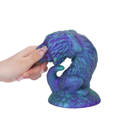 Lion King Gold Dildo | Realistic Fantasy Silicone Toy | S / M / L