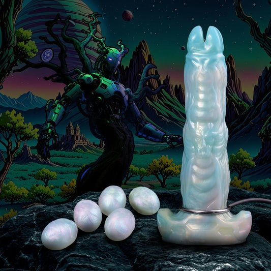 YOCY Fantasy Ovipositor Dildo Hollow Dildo ( 5 EGGS )