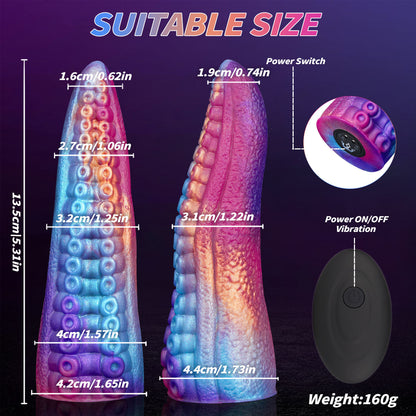 Octopus Tentacle Vibrating Dildo