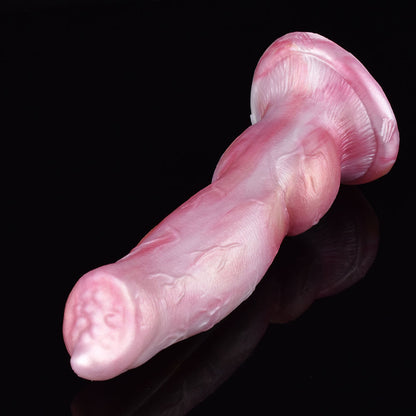kinny Dog Inflatable Dildo – Adjustable Inflation Fantasy Silicone