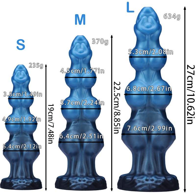 Alien Beast™ Fantasy Silicone Dildo