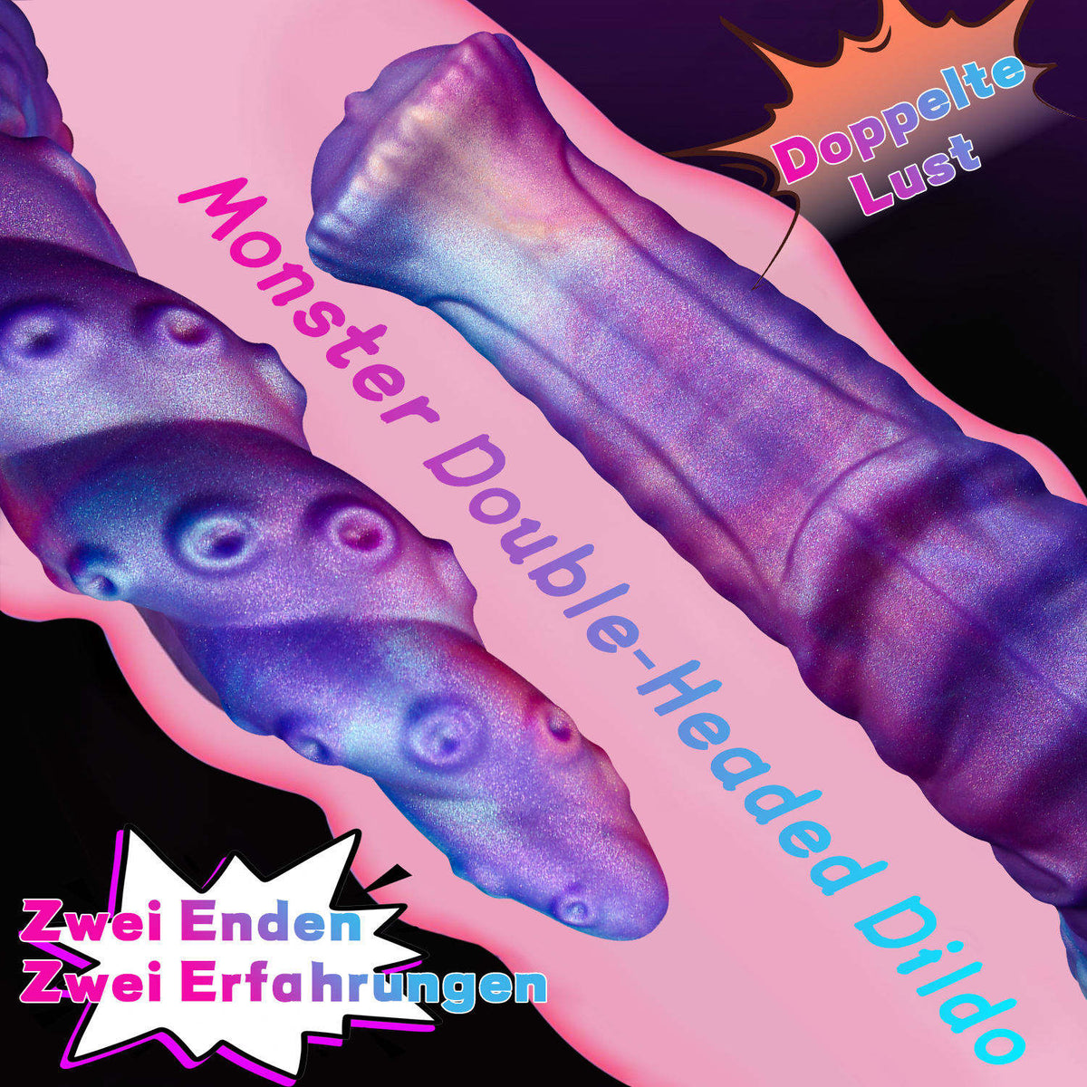 Chimera Twin — Double-Ended Fantasy Dildo
