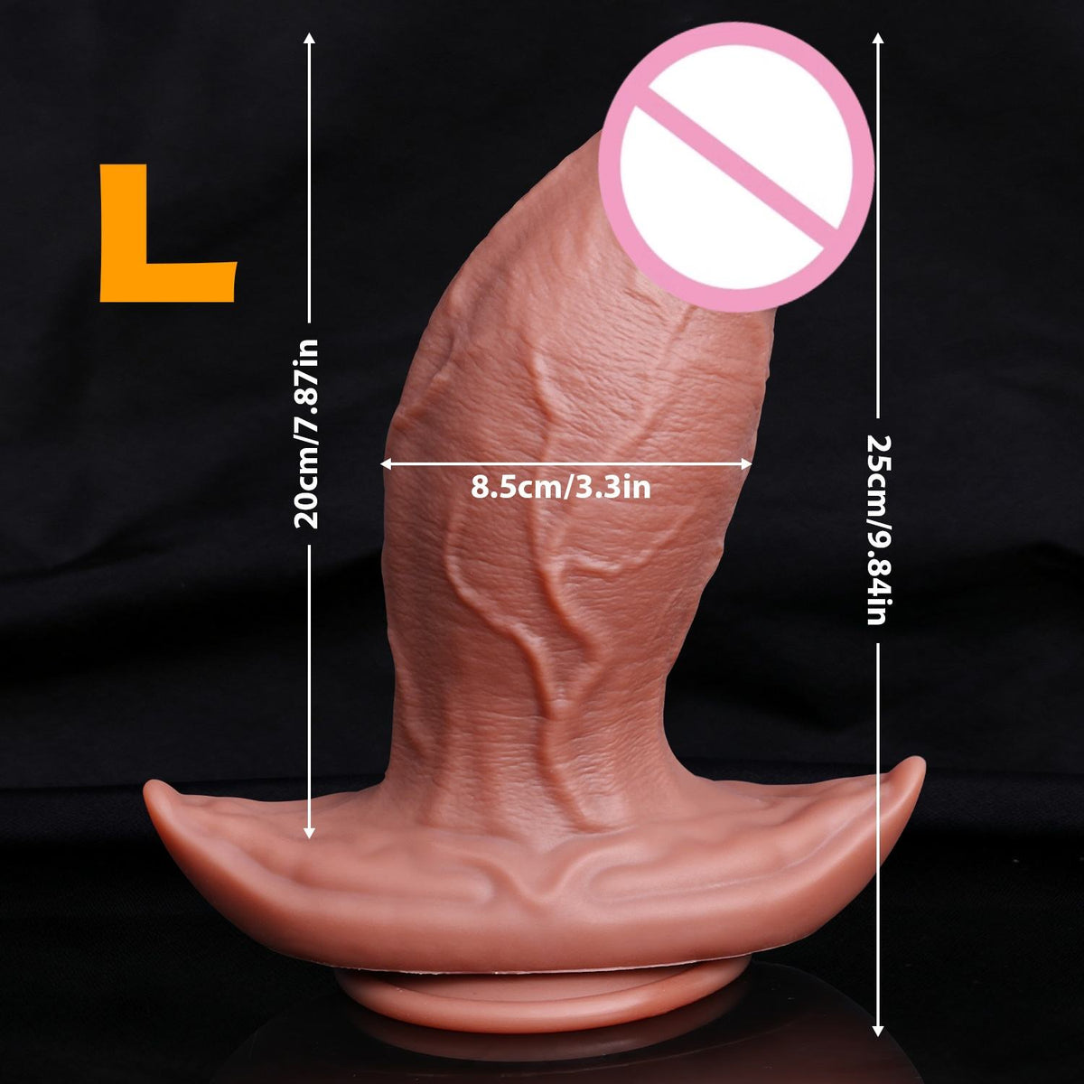 FZ44- Realistic Dildos - 3Sizes