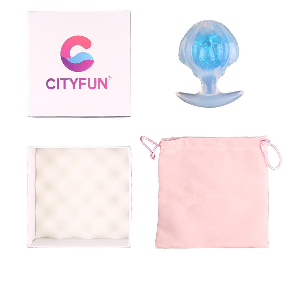 Jellyfish Crystal Anal Plug