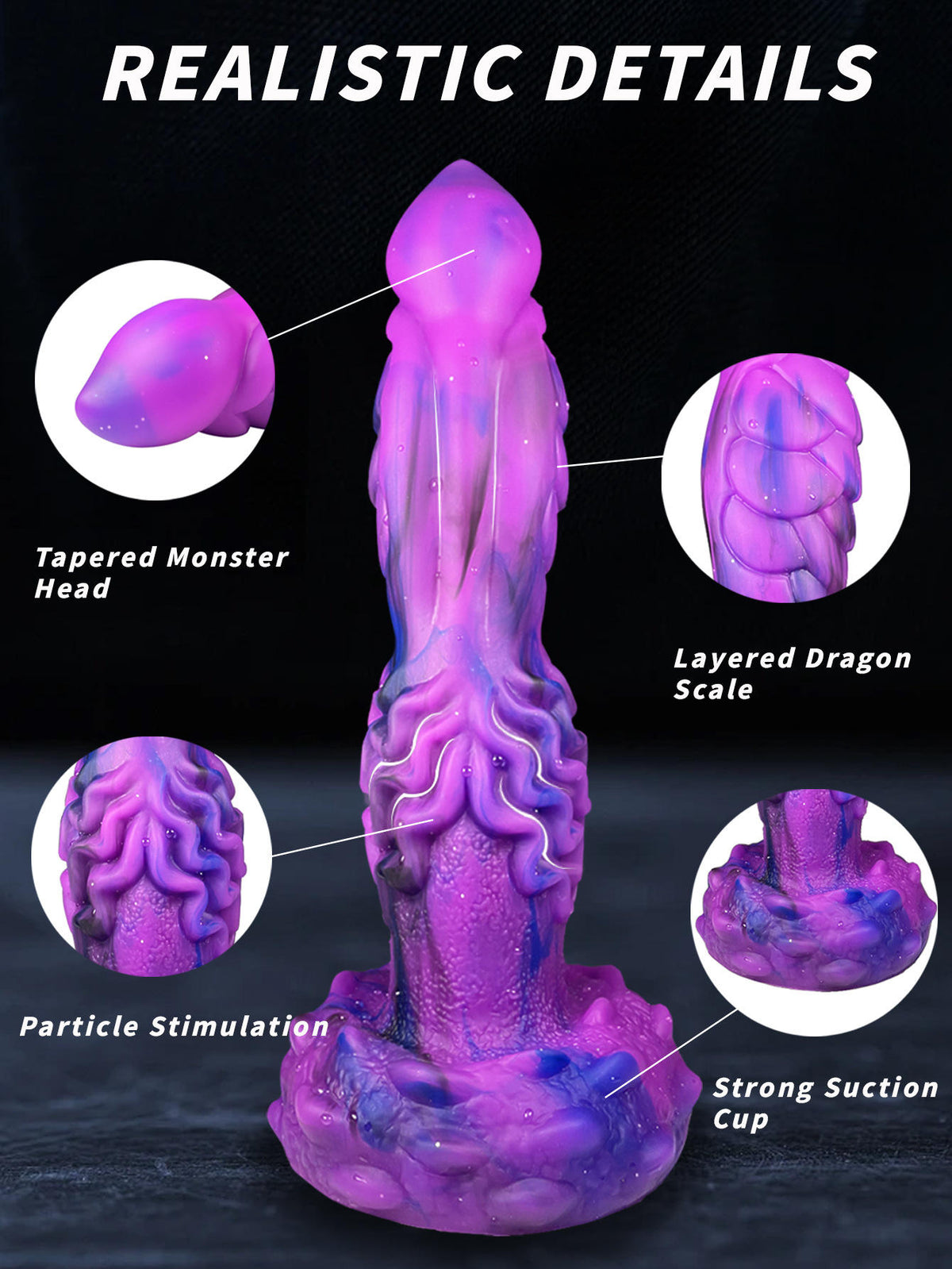 Violet Abyss Dragon Wand