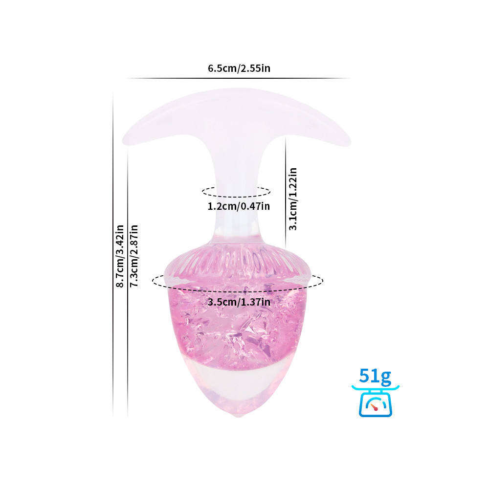Ice Cream Crystal Butter Plug - 5 Color