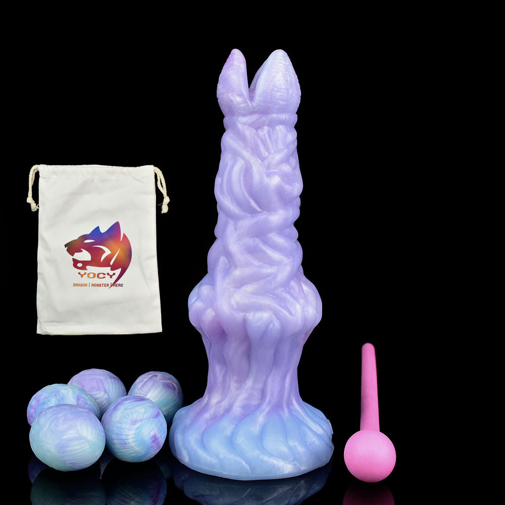 Darren Inflatable Ovipositor Dildo（5 Eggs）