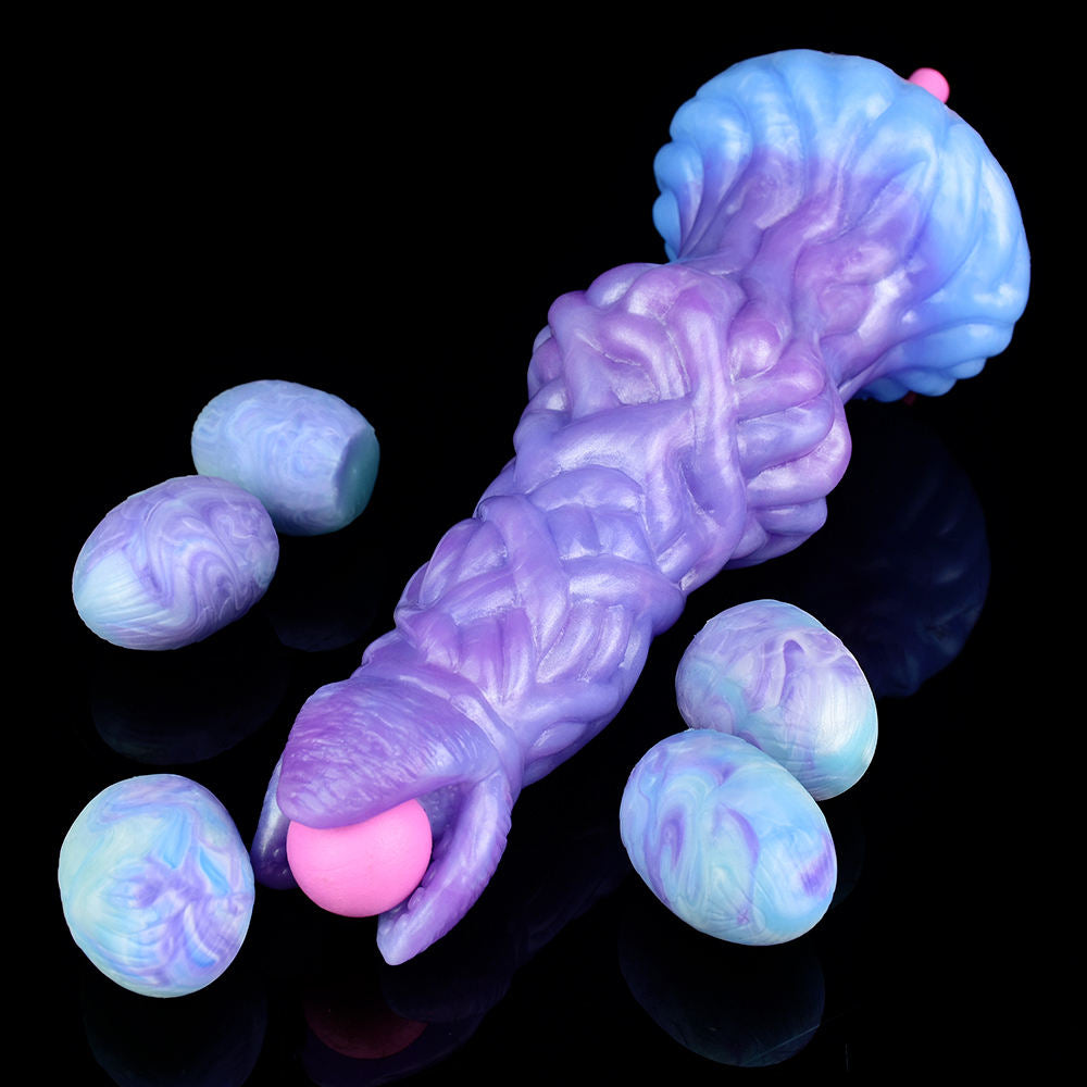 Darren Inflatable Ovipositor Dildo（5 Eggs）