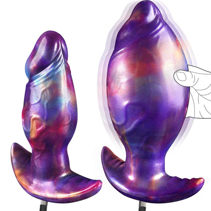 Large Fantasy Magnetic Inflatable Butt Plug Huge
