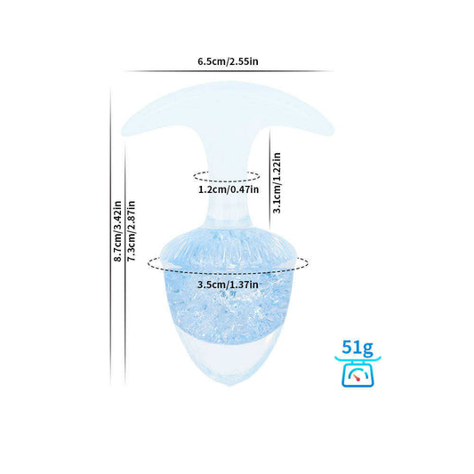 Ice Cream Crystal Butter Plug - 5 Color