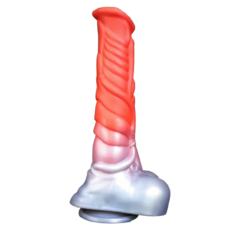 Fantasy Horse Knot Dildo with Strong Suction Cup Soft Silicone Monster alien Dildo Adult Sex Toy for Anal G Spot Prostate Play
