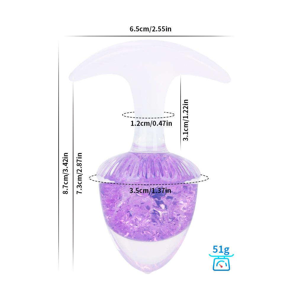 Ice Cream Crystal Butter Plug - 5 Color