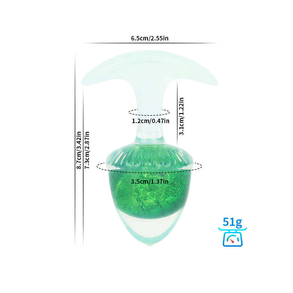 Ice Cream Crystal Butter Plug - 5 Color